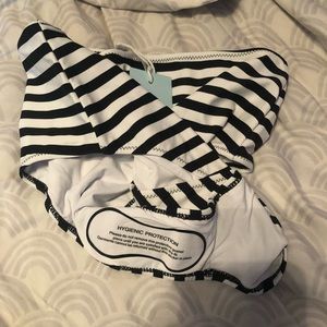 Cute plus size peplum bikini